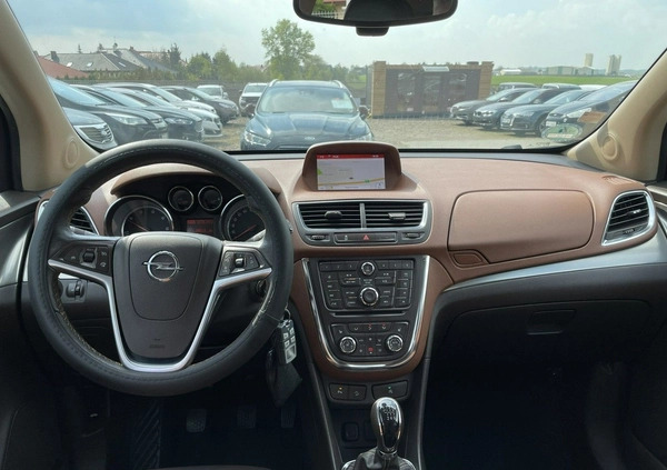 Opel Mokka cena 46900 przebieg: 217123, rok produkcji 2015 z Sokołów Małopolski małe 596